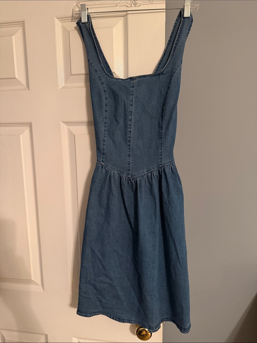 New! Simply Southern Denim Sleeveless Dress - Blue (New with Tag)